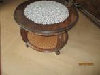 ronde salontafel, Ophalen, Antiek Retro Grootmoeders tijd, 50 tot 100 cm, 50 tot 75 cm