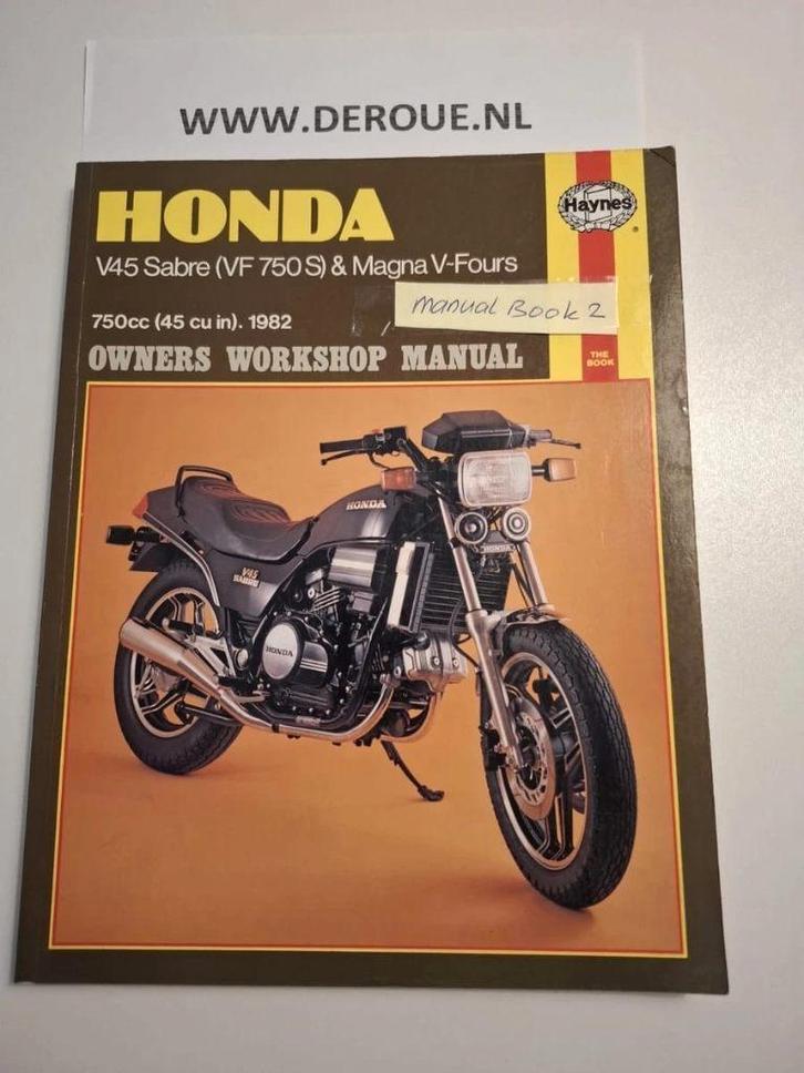 MANUAL BOOK 2 HAYNES OWNERS WORKSHOP MANUAL HONDA, Boeken, Motoren, Gelezen, Ophalen of Verzenden