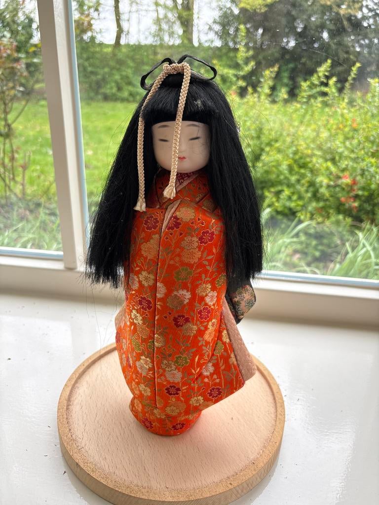 Vintage Japanse Kimono Pop - Prachtige Decoratie, Ophalen, Gebruikt, Pop