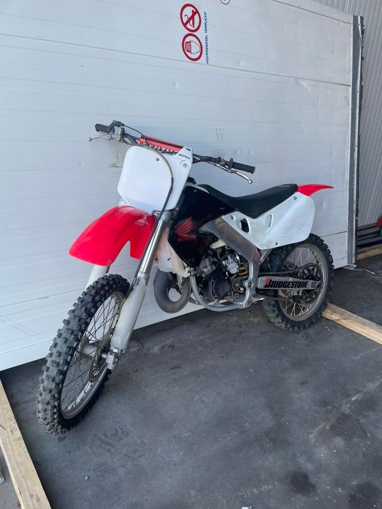 Honda cr125 1998 aluminium frame, Ophalen, Zo goed als nieuw, Honda