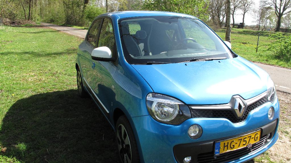 Renault Twingo 1.0 SCe 70pk S&S 2015 Blauw, Auto's, Renault, 840 kg, Origineel Nederlands, Handgeschakeld, 3 cilinders