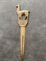 Vintage Cuzco Peru Lama Briefopener, Ophalen of Verzenden