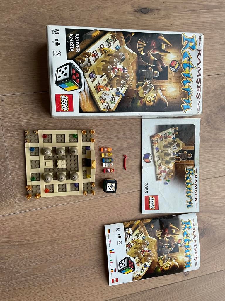 Lego 3855 ramses return, Ophalen of Verzenden, Zo goed als nieuw