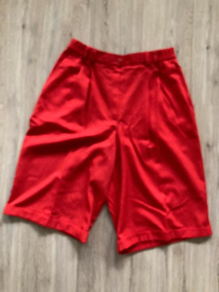 Bermuda/korte broek - Gardeur, Kleding | Dames, Grote Maten, Gedragen, Broek of Spijkerbroek, Rood, Ophalen of Verzenden