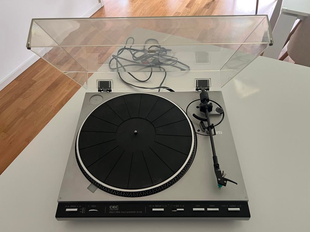 Chuo Denki ST 530 draaitafel platenspeler, Audio, Tv en Foto, Platenspelers, Ophalen of Verzenden, Zo goed als nieuw, Overige merken