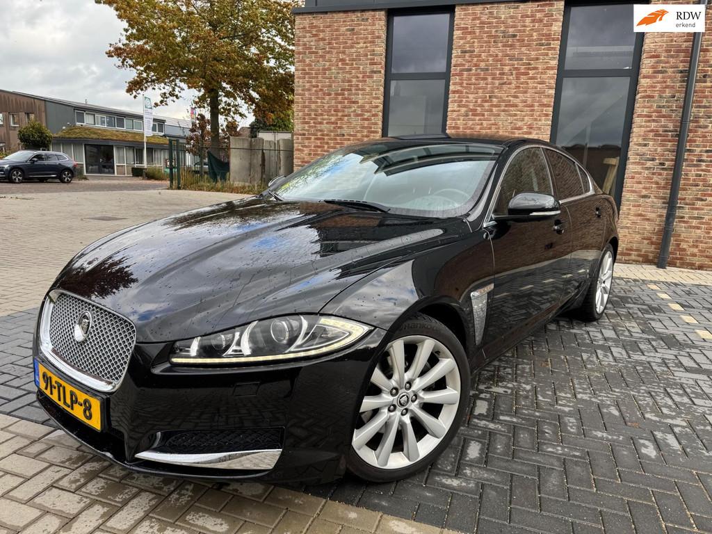Jaguar XF 2.2D | Automaat | NAP | Goed onderhouden | Luxe &, Auto's, Jaguar, Automaat, Euro 5, Achterwielaandrijving, Gebruikt