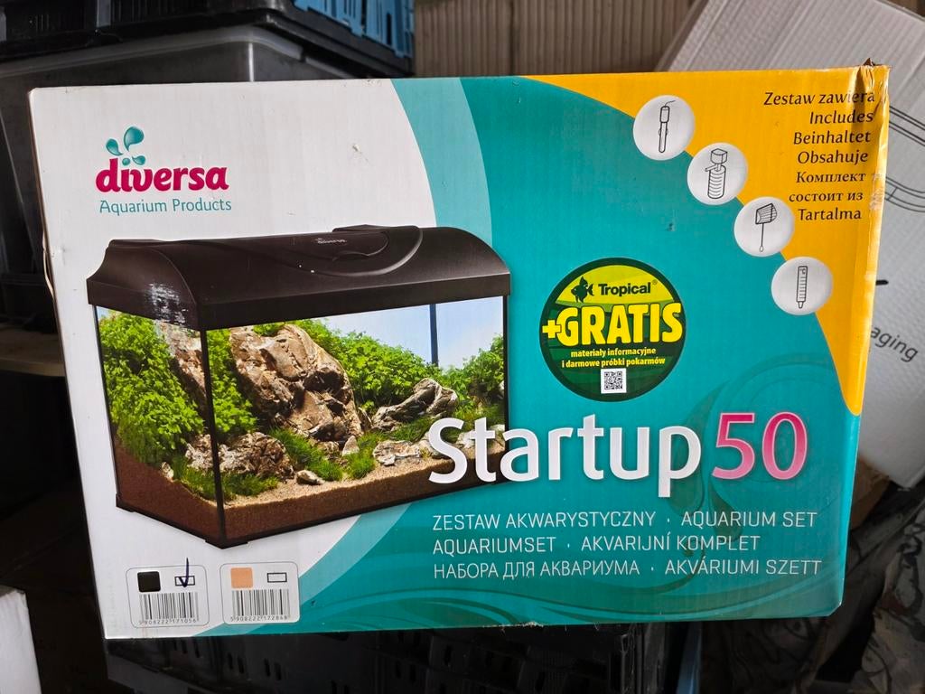 Nieuw compleet aquarium., Ophalen, Nieuw, Verlichting of Verwarming