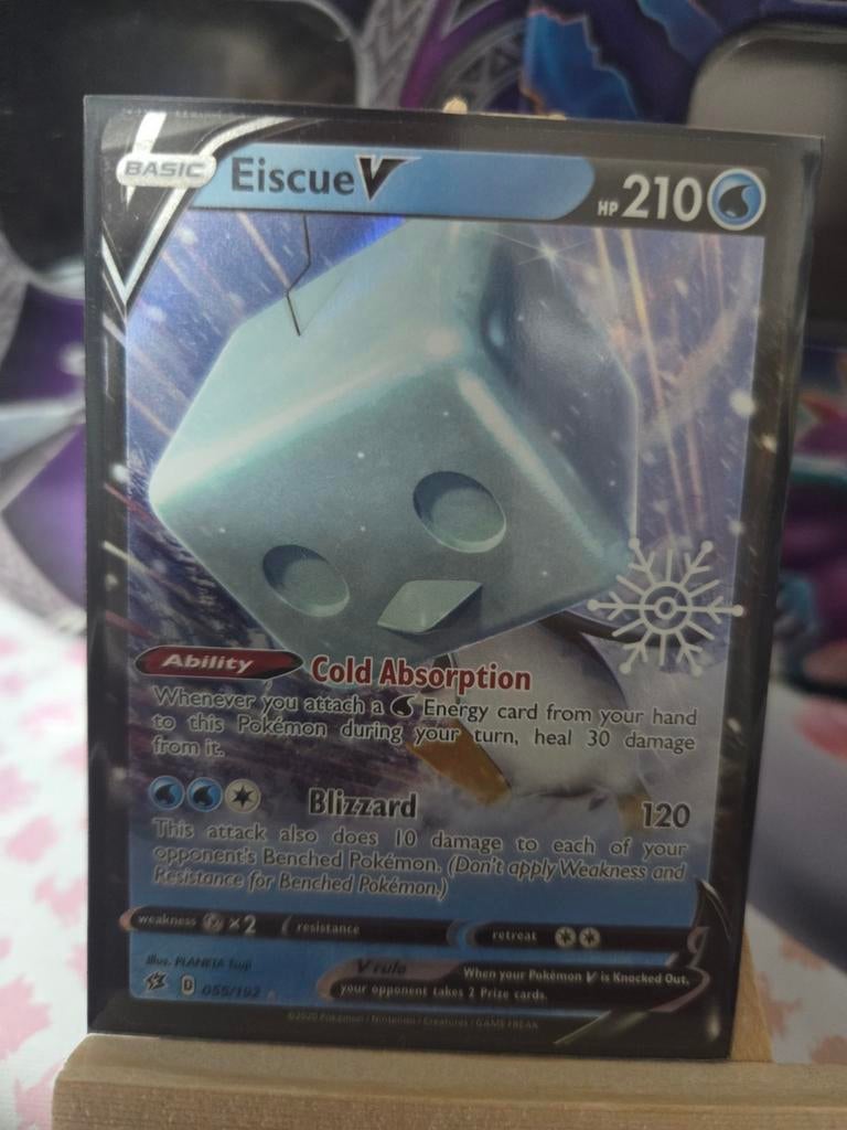 Pokémon Eiscue V kaart, Ophalen of Verzenden