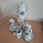 Prachtig vintage koffieservies, 6 persoons, Ophalen