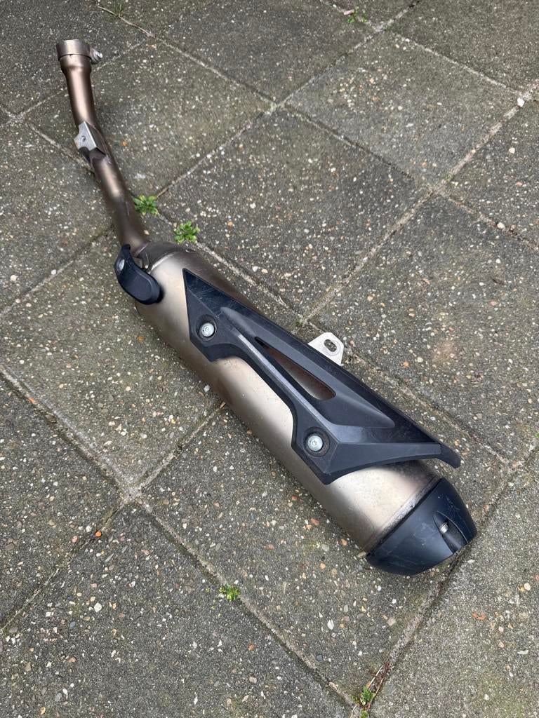 Yamaha WR125X standaard uitlaat, Ophalen, Gebruikt