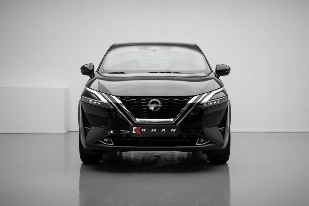 Nissan Qashqai 1.3 MHEV Xtronic N-Connecta |Adaptive|360cam|, Stof, Euro 6, Zwart, Bedrijf