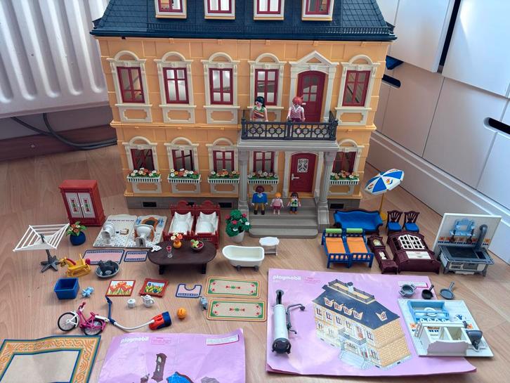 Playmobil 5301 Victoriaans Herenhuis met meubels, Kinderen en Baby's, Speelgoed | Playmobil, Gebruikt, Complete set, Ophalen