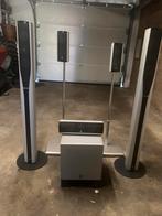 Surround set woofer yamaha, Audio, Tv en Foto, Home Cinema-sets, 70 watt of meer, Zo goed als nieuw, 5.1-systeem, Overige spelers