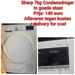 Condensdroger wasdroger sharp 7kg incl afleveren rotterdam, 6 tot 8 kg, Ophalen, Condens, Minder dan 85 cm