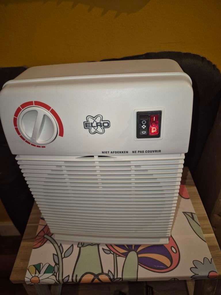 Ventilator kachel met thermostaat, Ophalen of Verzenden, Zo goed als nieuw, Nvt, Nvt