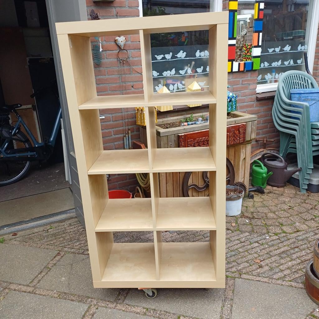 Ïkea expedit kallax vakkenkast kast wandmeubel roomdivider, Ophalen, Gebruikt, 100 tot 150 cm, 50 tot 100 cm