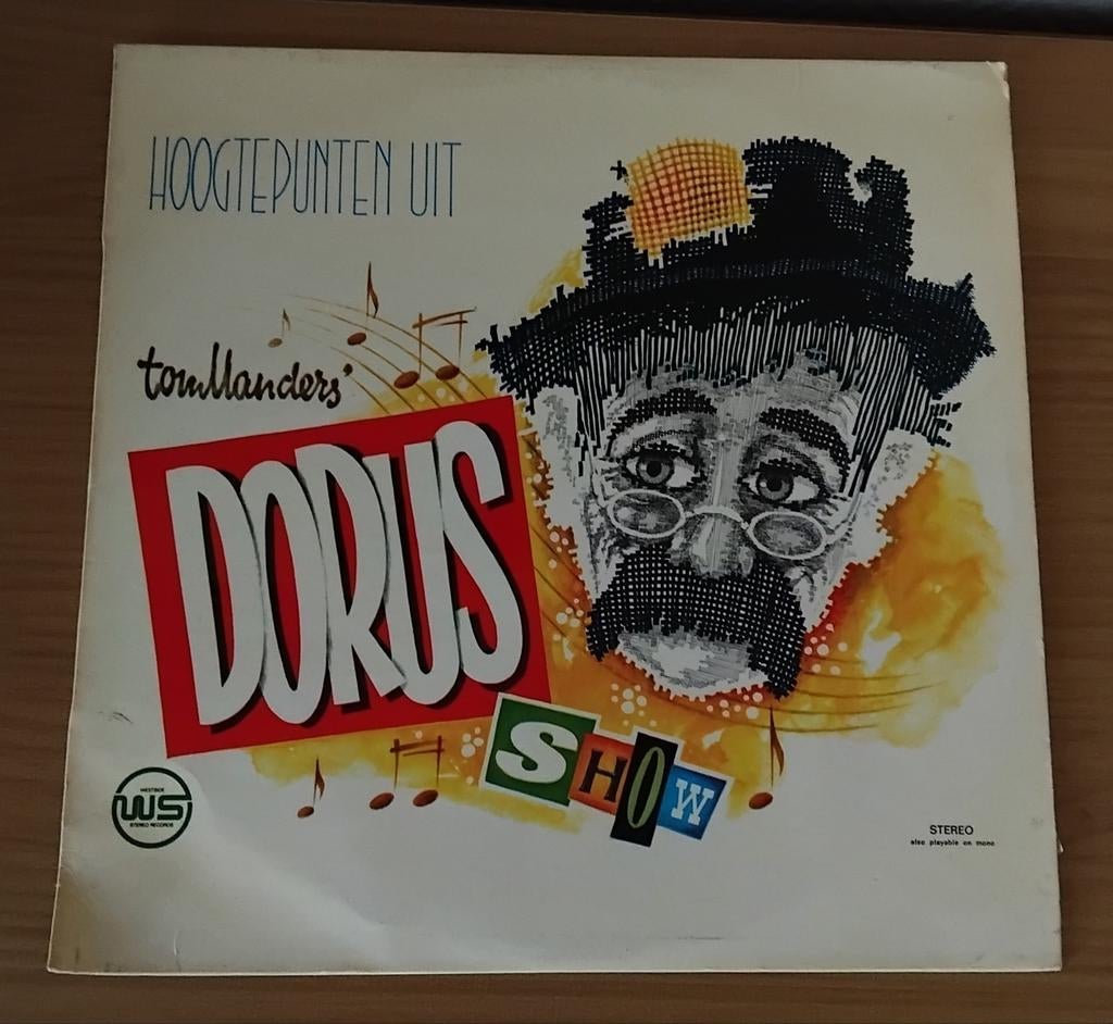 Hoogtepunten uit Tom Manders' Dorus Show vinyl, Ophalen of Verzenden, 12 inch