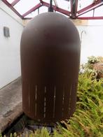 Dijkstra lamp hanglamp jaren 80 vintage retro bruin metaal, Huis en Inrichting, Lampen | Hanglampen, Ophalen of Verzenden, Gebruikt
