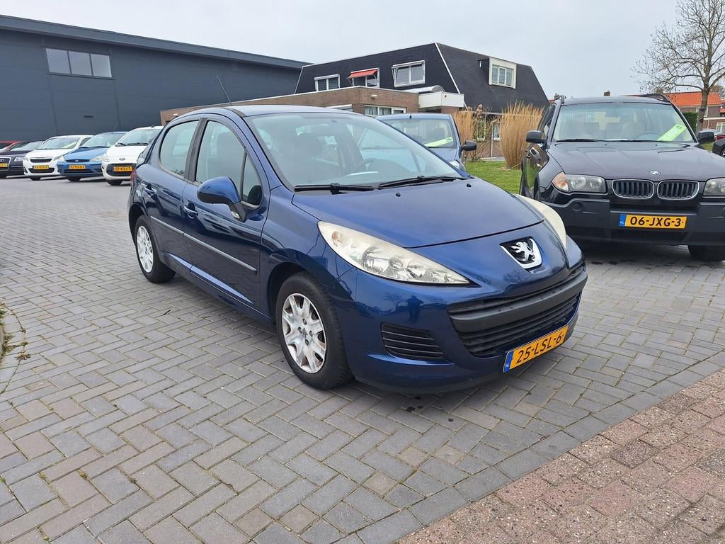 Peugeot 207 1.4 VTi X-Line / Nette auto / APK april 2027, Voorwielaandrijving, Gebruikt, Blauw, Origineel Nederlands