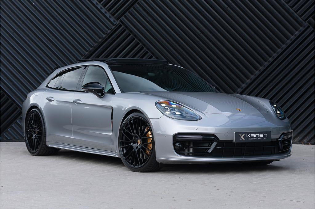 Porsche Panamera 2.9 4 E-Hybrid Sport Turismo Sport Design A, Auto's, Porsche, Automaat, 12 maanden, Gebruikt, Zwart