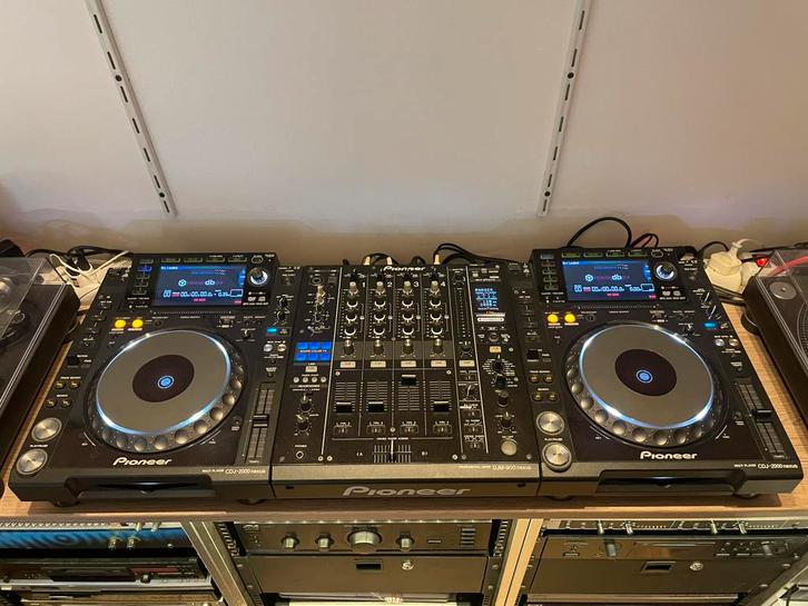 Pioneer DJ set 1x DJM900 Nexus 2x CDJ2000 Nexus (topstaat), Muziek en Instrumenten, Dj-sets en Draaitafels, Zo goed als nieuw