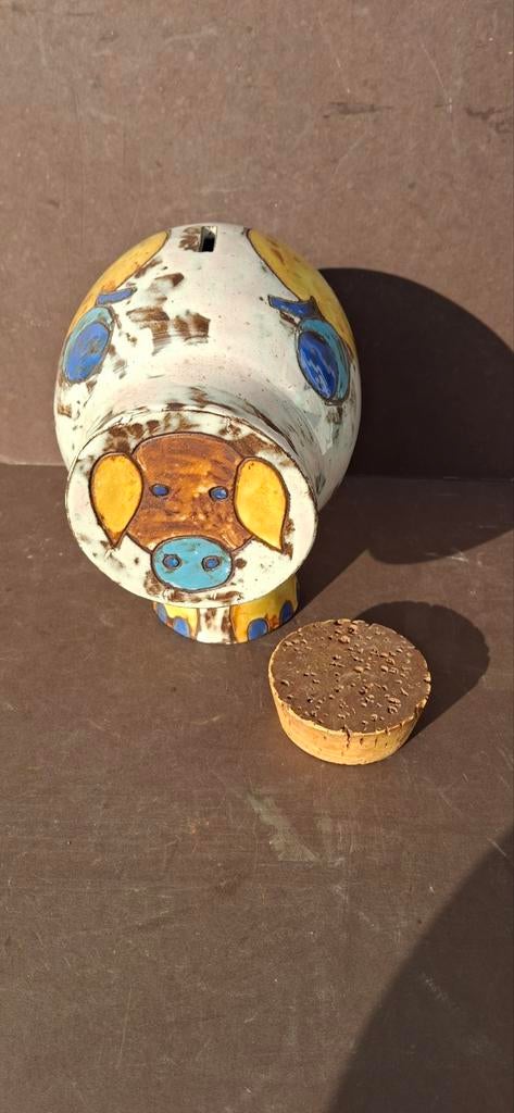 Unicum henk potters Grote  Spaarpot, Antiek en Kunst, Ophalen of Verzenden