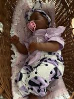 Realistische Reborn Babypop met Accessoires, Ophalen of Verzenden, Zo goed als nieuw, Babypop