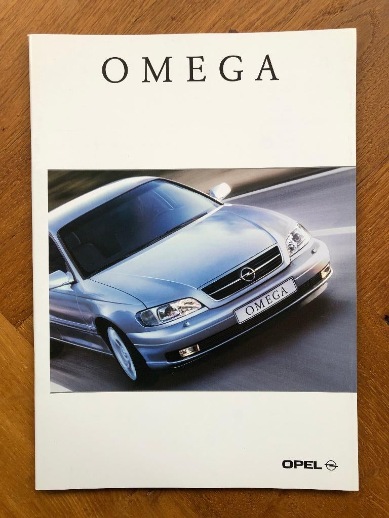 Opel Omega folder 2001, Opel, Verzenden, Nieuw, Opel