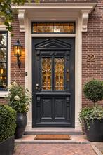 Antieke Jugendstil / Art Nouveau voordeur, Antiek en Kunst, Antiek | Overige Antiek, Ophalen