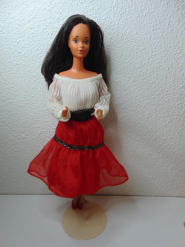 Barbie Spaanse Barbie Steffie Hispanic Rio Senorita, Verzamelen, Poppen, Ophalen of Verzenden, Gebruikt, Pop