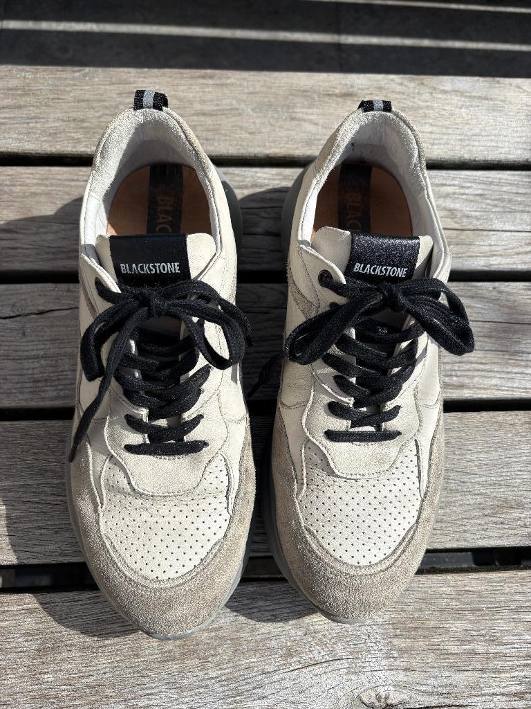 Blackstone beige sneakers maat 41, Blackstone, Overige kleuren, Ophalen of Verzenden, Sneakers of Gympen