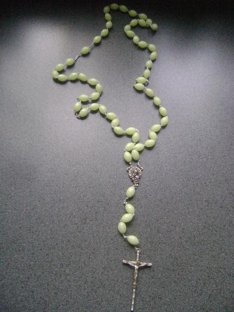 grote oude  glow in the dark rozenkrans, Ophalen