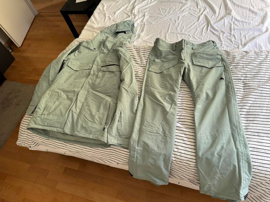 Burton Covert 2.0  jas en broek maat L, Ophalen of Verzenden, Zo goed als nieuw, Maat 52/54 (L), Pak
