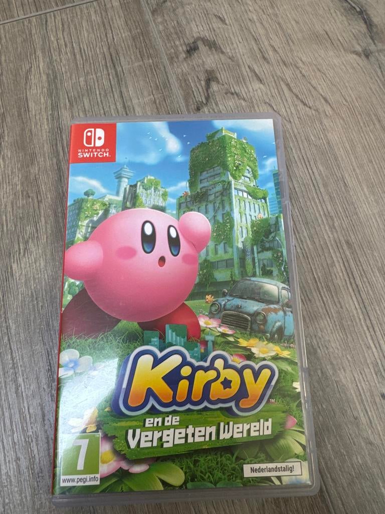 Kirby en de Vergeten Wereld - Nintendo Switch, Spelcomputers en Games, Games | Nintendo Switch, Zo goed als nieuw, Platform, 1 speler