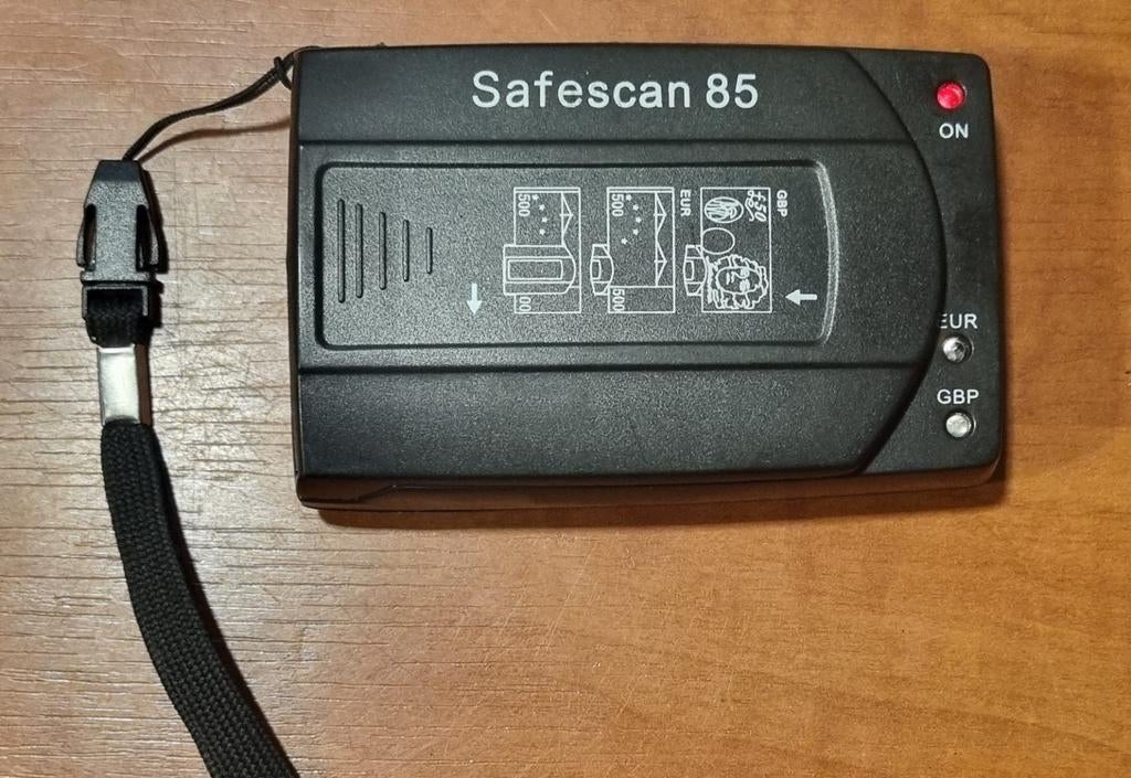 Safescan 85 mobiele valsgelddetector, Ophalen of Verzenden, Valsgelddetector