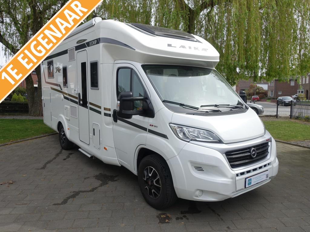 Laika Ecovip L4012 DS met airco en levelsysteem, Ringverwarming, Fiat, Luifel, Particulier