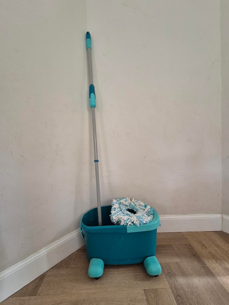 Dweilemmer met mop (Leifheit), Huis en Inrichting, Schoonmaakartikelen, Ophalen, Mop of Dweil