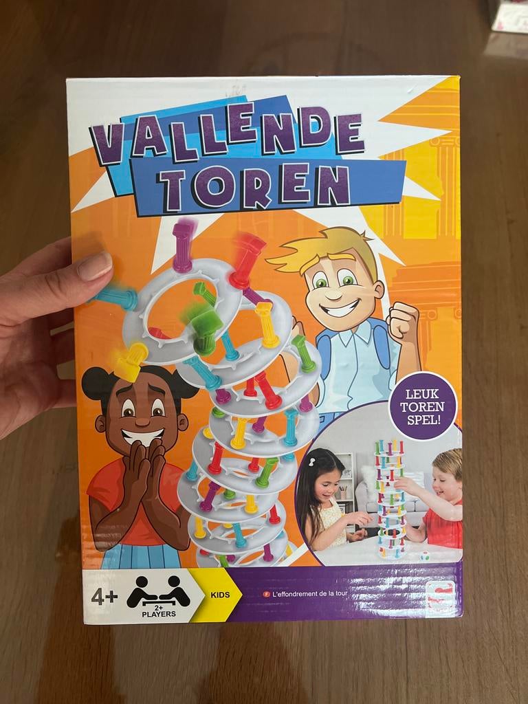 Vallende Toren spel - Zo goed als nieuw, Een of twee spelers, Ophalen of Verzenden, Zo goed als nieuw