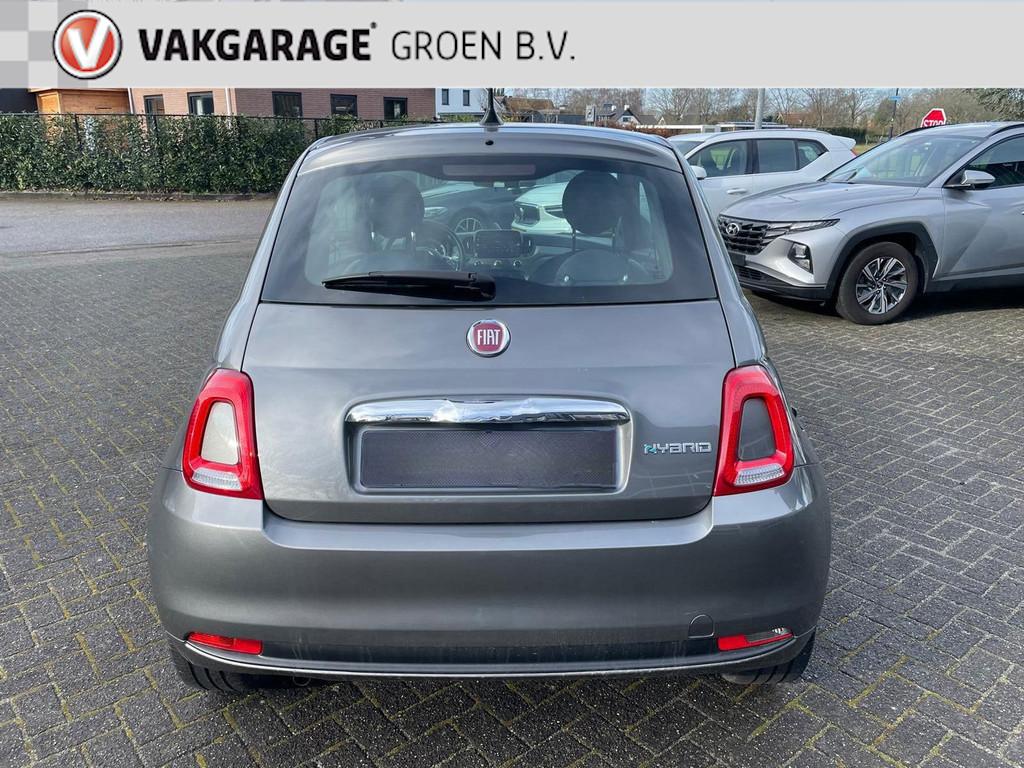 Fiat 500 1.0 Hybrid Cult / airco / cruise ! / Wordt verwacht, Auto's, Stof, Gebruikt, Euro 6, 4 stoelen