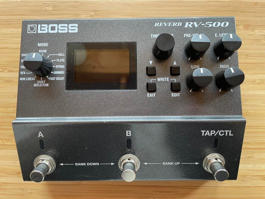 Boss RV-500 reverb, Ophalen of Verzenden, Zo goed als nieuw, Reverb