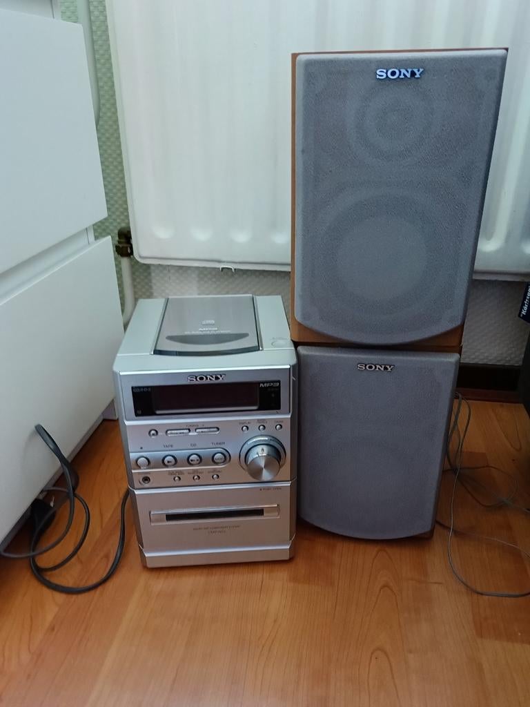 Sony stereo torentje met boxen, Audio, Tv en Foto, Stereo-sets, Ophalen, Sony