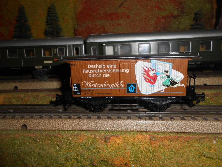 Märklin 48281.006 Württembergische Hausrat Versicherungen, Hobby en Vrije tijd, Modeltreinen | H0, Nieuw, Wagon, Wisselstroom