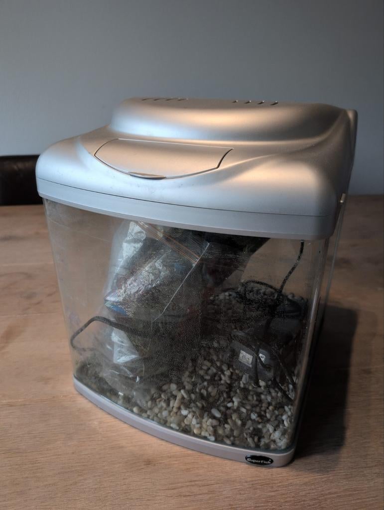 Superfish 40 aquarium, Dieren en Toebehoren, Vissen | Aquaria en Toebehoren, Ophalen, Zo goed als nieuw, Leeg aquarium