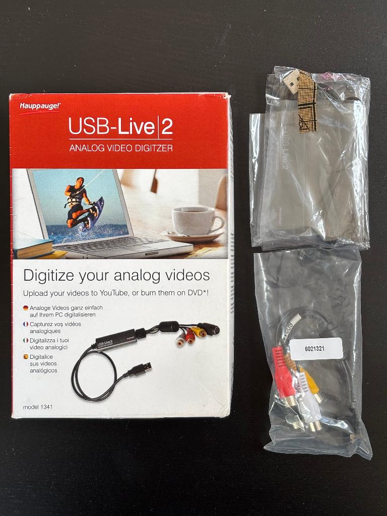 (Nieuw) Hauppauge USB-Live-2 USB capture card, Computers en Software, Ophalen of Verzenden, Nieuw