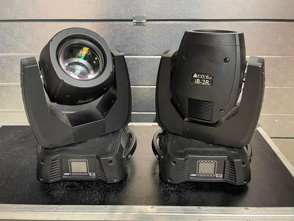 2x Infinity IB2r beam movingheads (setprijs), Muziek en Instrumenten, Ophalen, Zo goed als nieuw, Licht