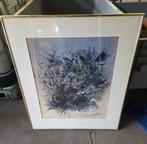 Aquarel abstract Peter Houtman 1963, Ophalen