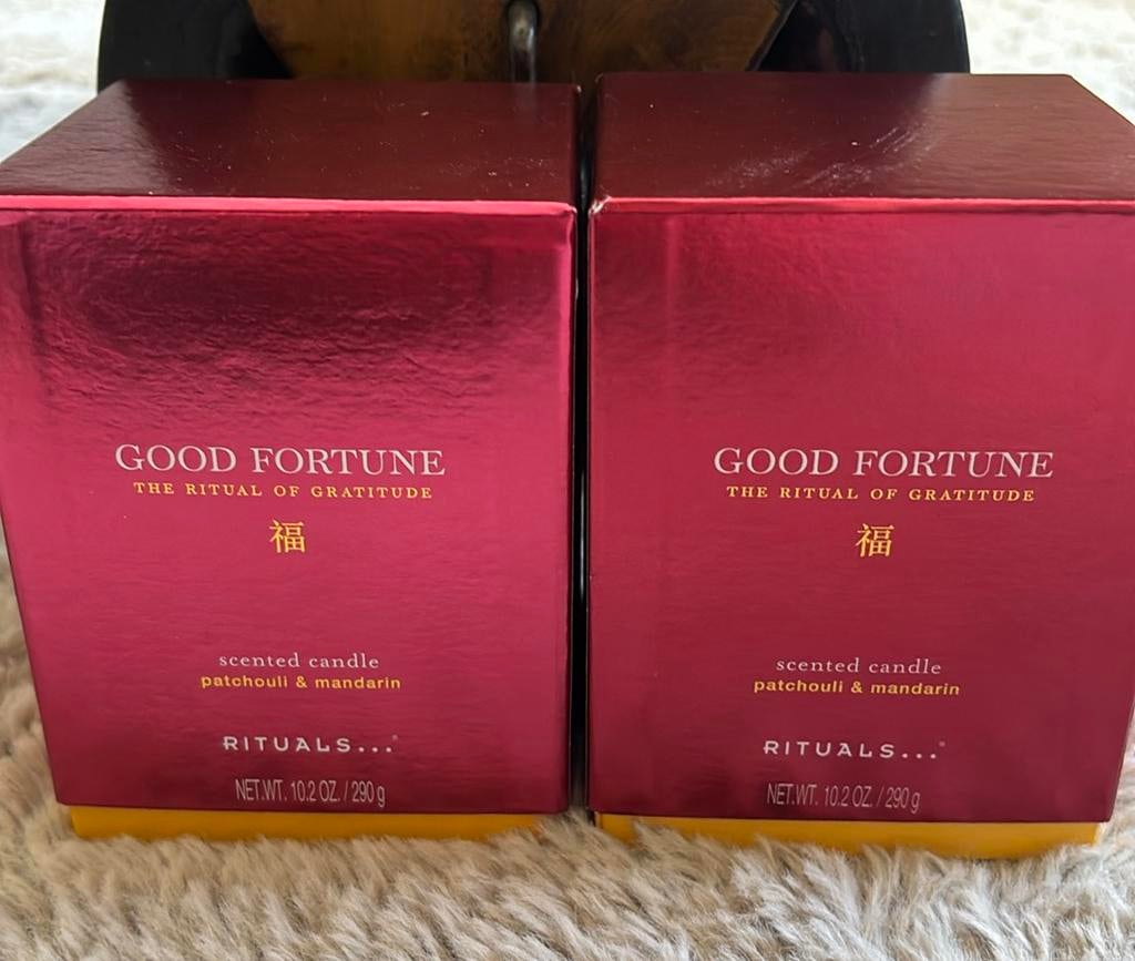 Rituals | Good Fortune - Kaars 290 Gram, Ophalen of Verzenden, Zo goed als nieuw, Overige materialen, Minder dan 25 cm