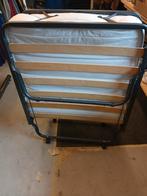 logeerbed, opklapbed zgan., Ophalen, Eenpersoons, 190 cm of minder, Zo goed als nieuw