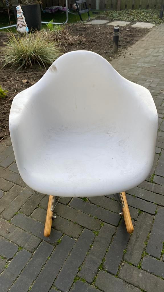 Kinder schommelstoel, Ophalen, Zo goed als nieuw, Hout