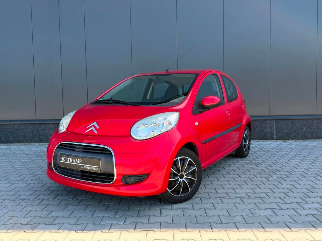 Citroen C1 1.0-12V Ambiance | AIRCO | CARPLAY | 5 DEURS, Auto's, Voorwielaandrijving, Stof, Gebruikt, Zwart